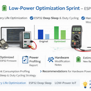 Low-Power Optimization Sprint – ESP32