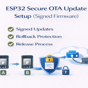 ESP32 Secure OTA Update Setup (Signed Firmware)