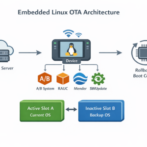 Embedded Linux OTA Architecture (A/B, RAUC, Mender, SWUpdate)