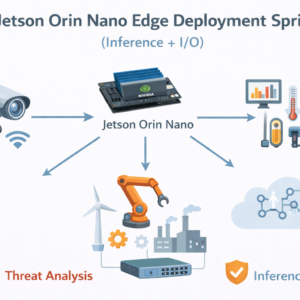 Jetson Orin Nano Edge Deployment Sprint (Inference + I/O)