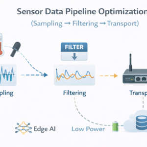 Sensor Data Pipeline Optimization (Sampling → Filtering → Transport)