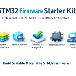 STM32 Firmware Starter Kit — Professional STM32CubeIDE & FreeRTOS Architecture