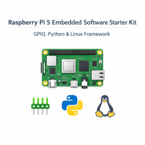 Raspberry Pi 5 Embedded Software Starter Kit — GPIO, Python & Linux Framework